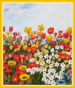 Voir le détail de cette oeuvre: Les tulipes